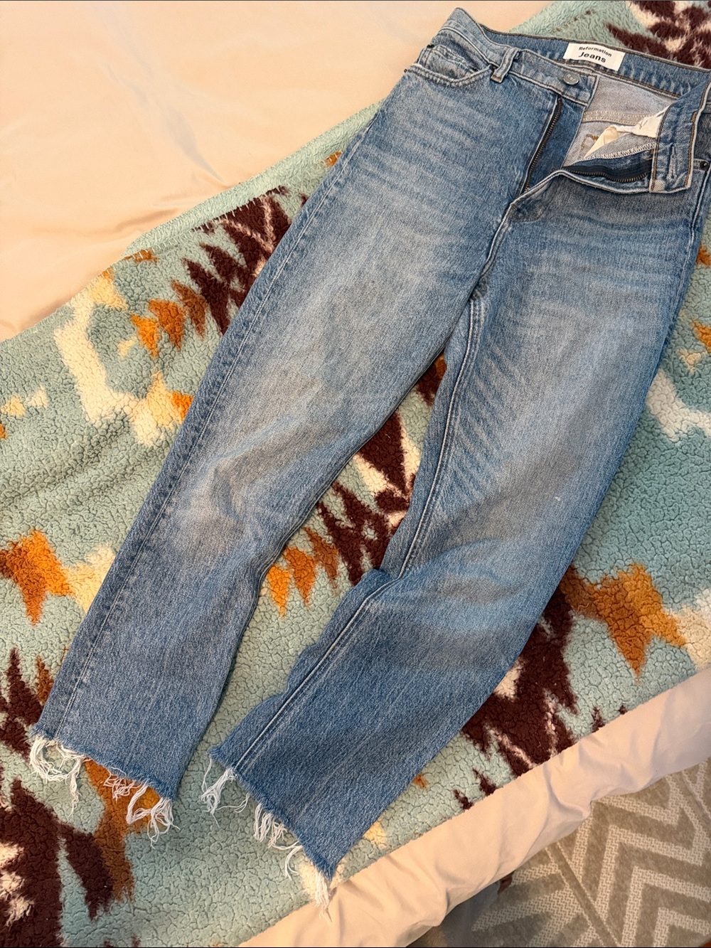REFORMATION JEANS SIZE 23 STEVIE ULTRA HIGH RISE COMFORT STRETCH Malta